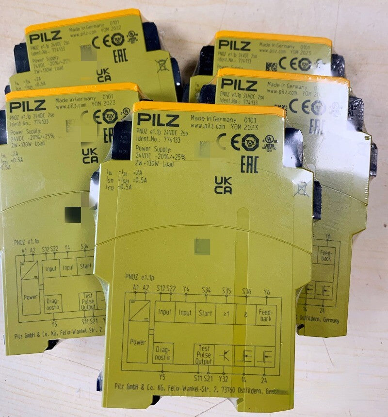 1pcs PILZ PNOZ e1.1p 24VDC 2so Safety Relays 774133