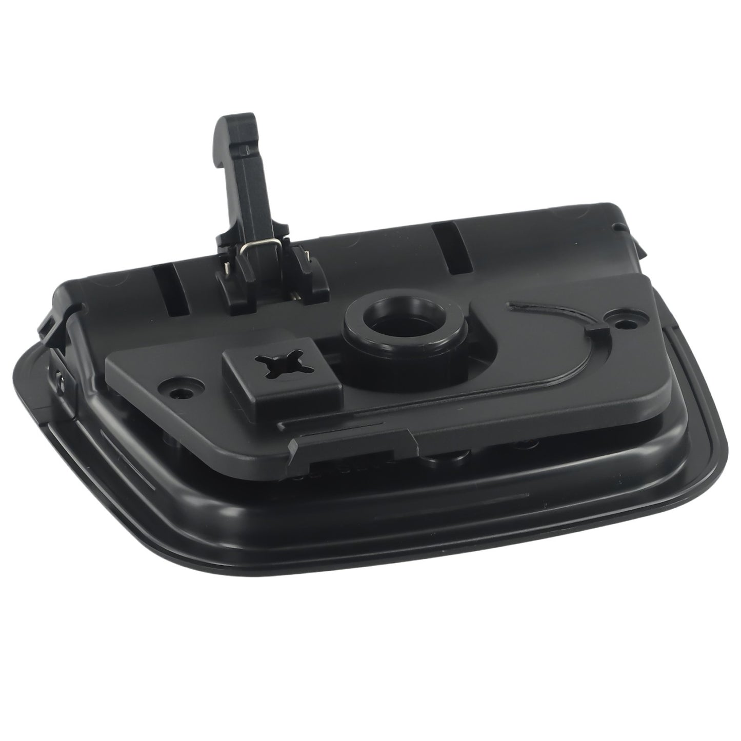 Handle Trim Trunk Floor Cover Rear 1pc Black Car Accessories