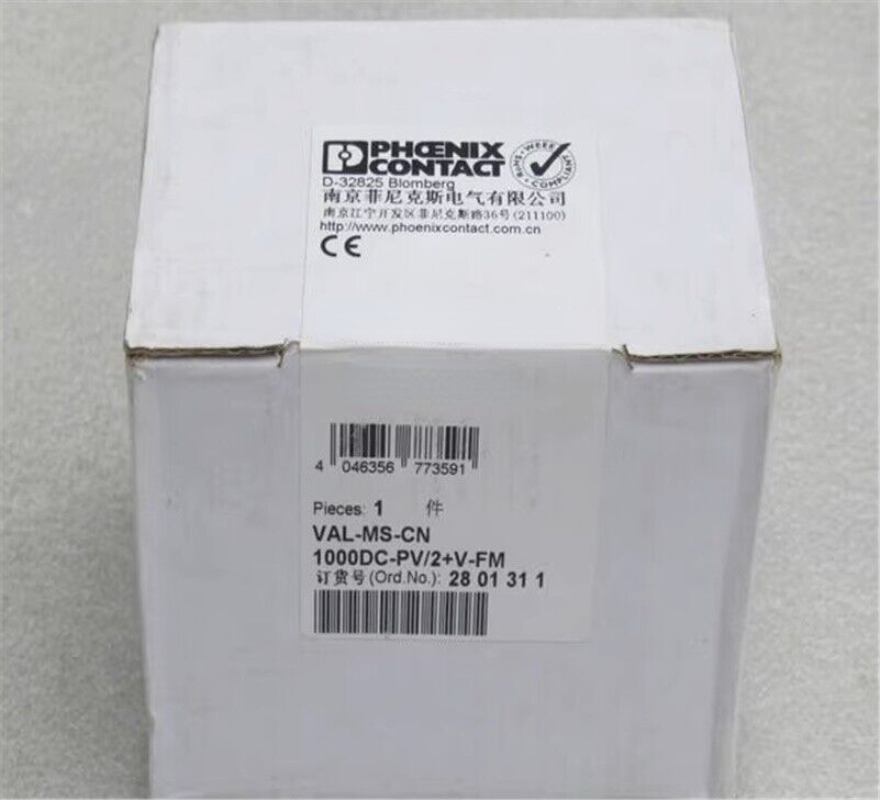 1pcs PHOENIX CONTACT 2801311 Module VAL-MS-CN 1000DC-PV/2+V-FM