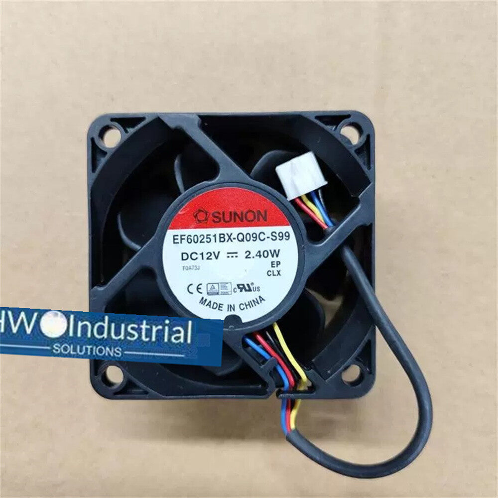 1/piece SUNON EF60251BX-Q09C-S99 Double Ball 6CM 12V 2.40W Chassis PWM Speed Fan