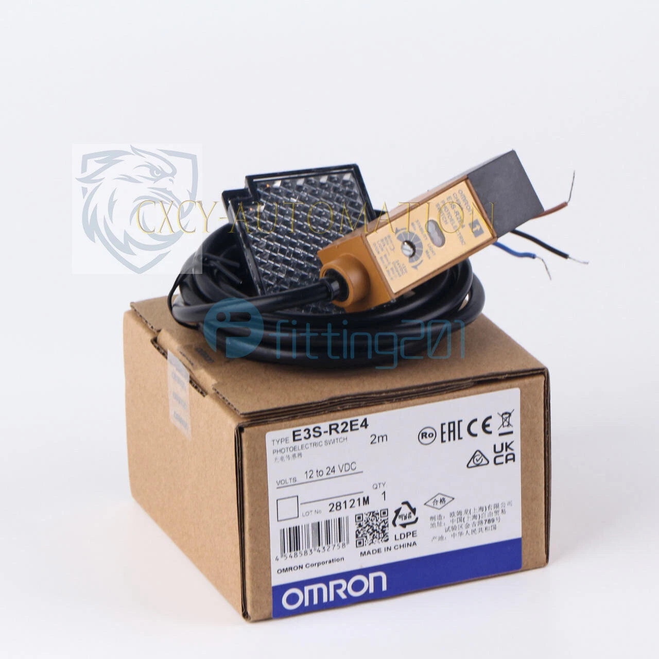 OMRON E3S-R2E4 Photoelectric Switch 1Pcs. #P