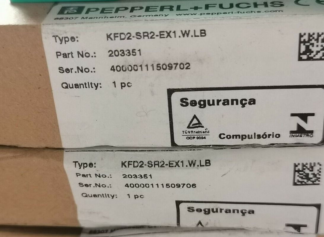 1pcs PEPPERL+FUCHS Safety Barrier KFD2-SR2-Ex1.W.LB
