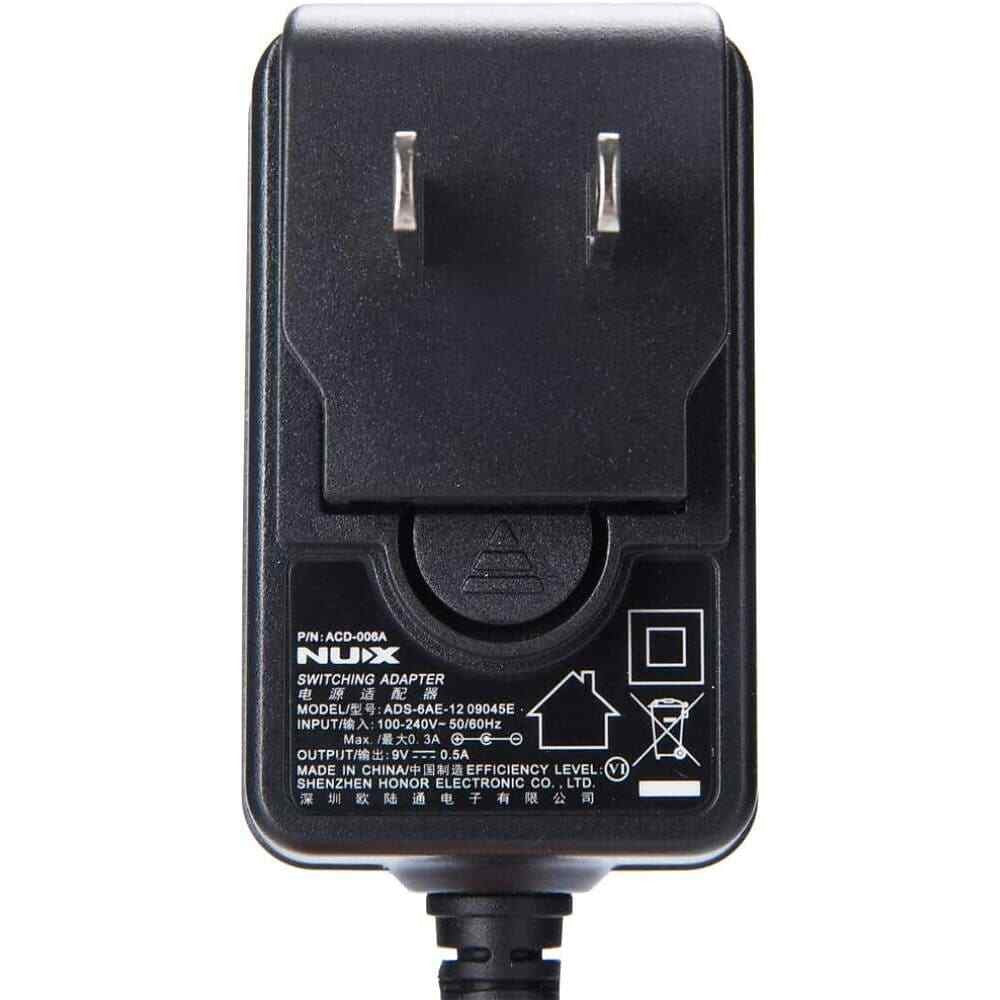 1pcs NUX ACD-006A Pedal Switching AC Adapter Wall Charger 9V