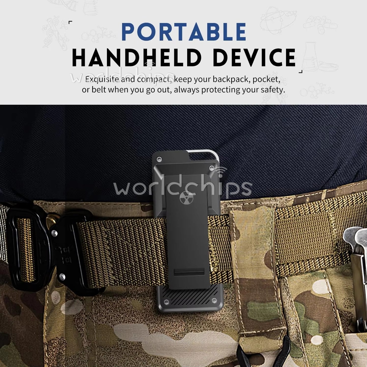 FNIRSI GC-02 Nuclear Radiation Detector Professional Geiger Miller Counter