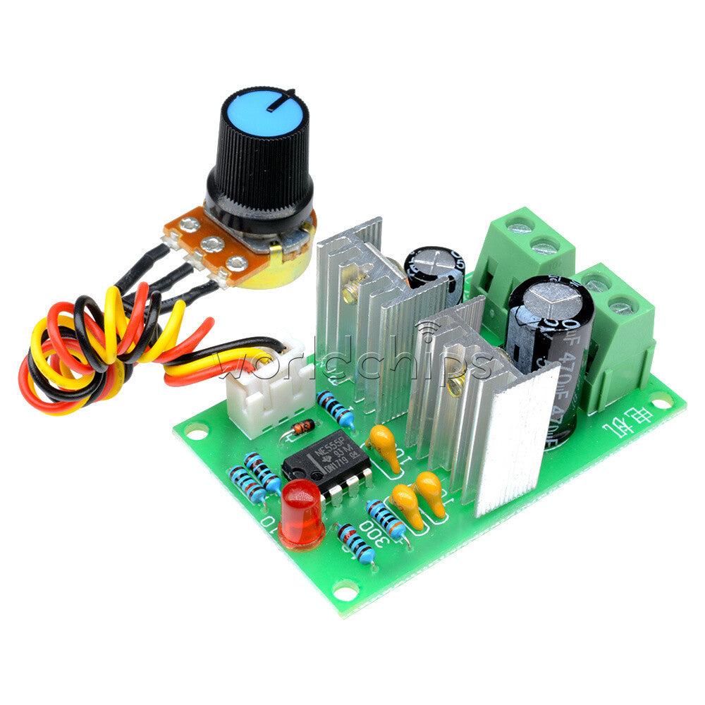 5x 3A 12V~36V 500KHz Pulse Width PWM DC Motor Speed Regulator Controller Switch