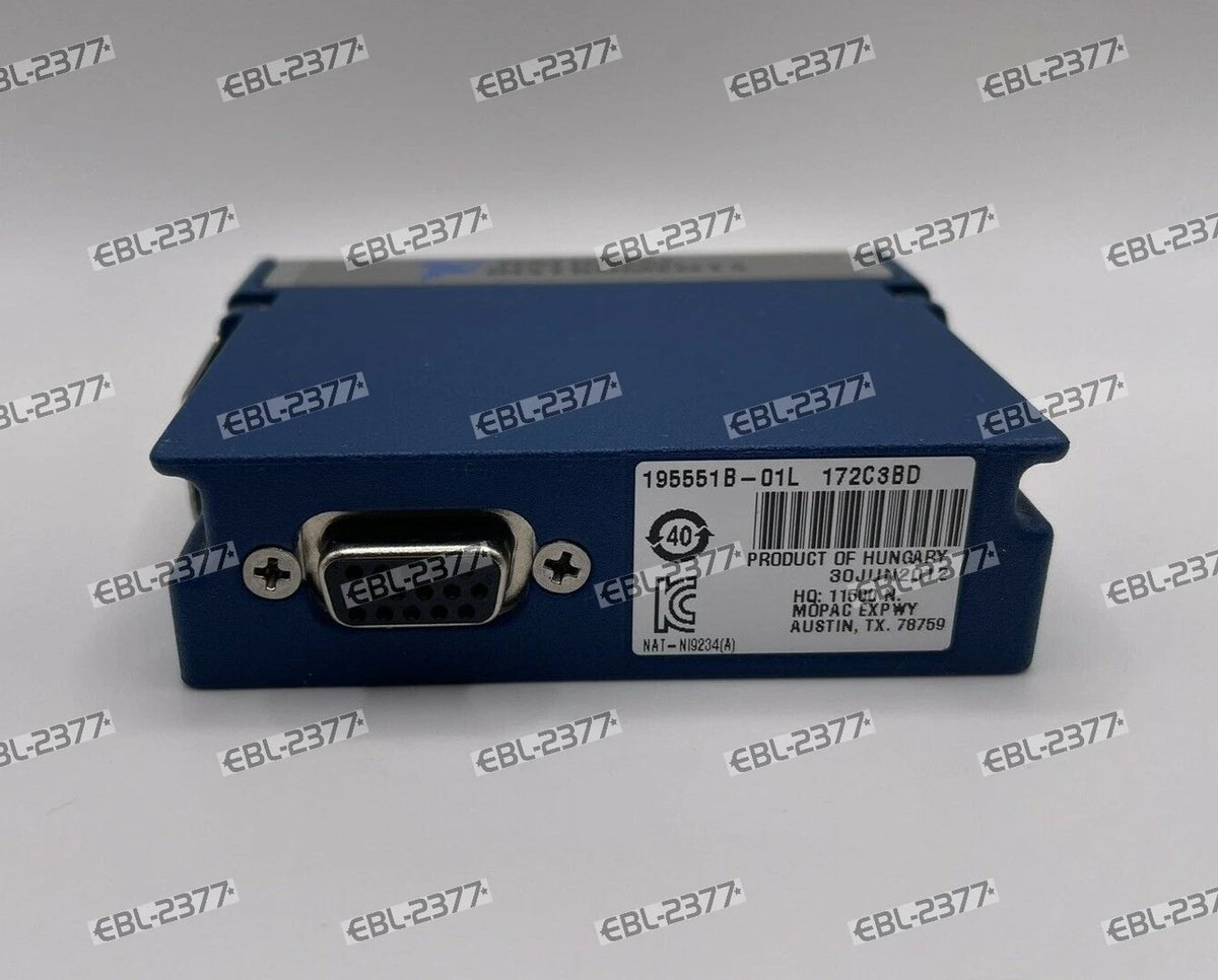 National Instruments NI 9234 cDAQ IEPE Sound & Vibration Input Module