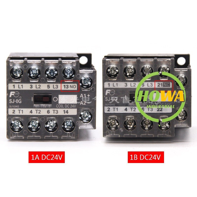1/piece Fuji AC contactor 13NO SJ-0G SJ-OG SJ12AG DC24V 1a normally open