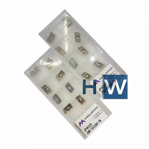 10PCS/box MOLDINO CNC Blade Milling Insert JDMT100308R-FW JP4020