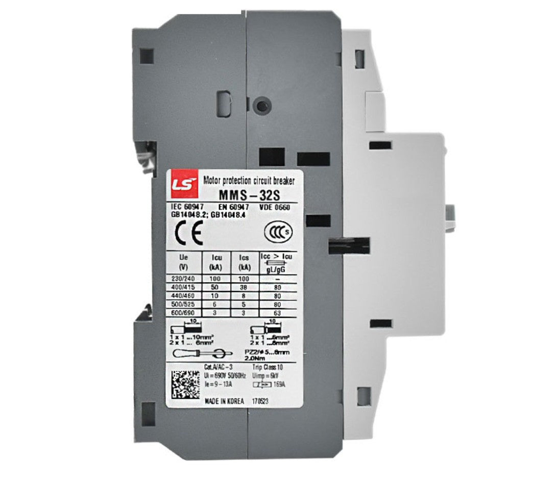 1PC (LG) LS Motor protector MMS-32S 4-6A Free shipping