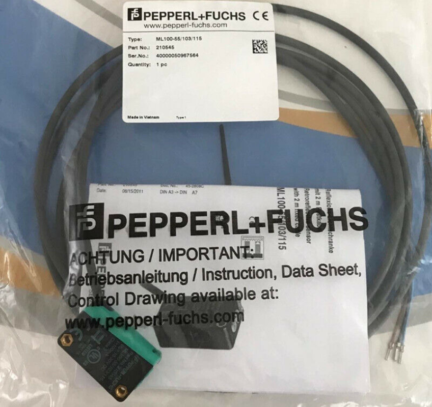 1pcs PEPPERL+FUCHS Sensor ML100-55/103/115