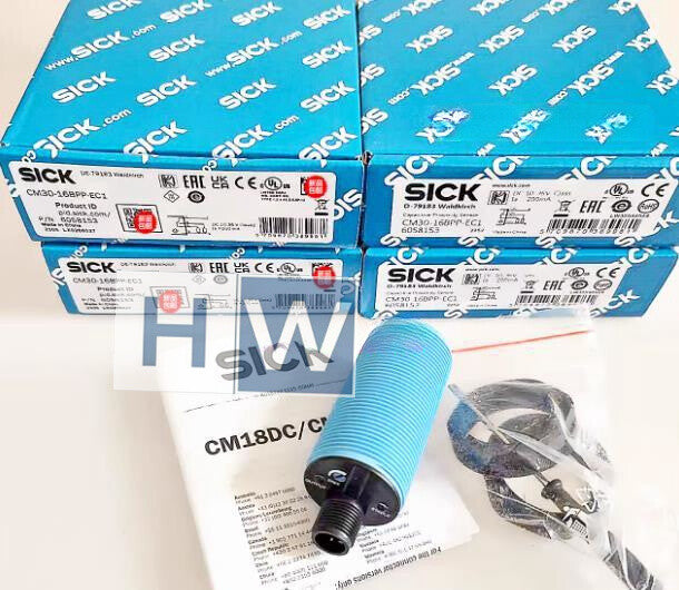 1PC SICK 6058153 Capacitive Proximity Switch Sensor CM30-16BPP-EC1