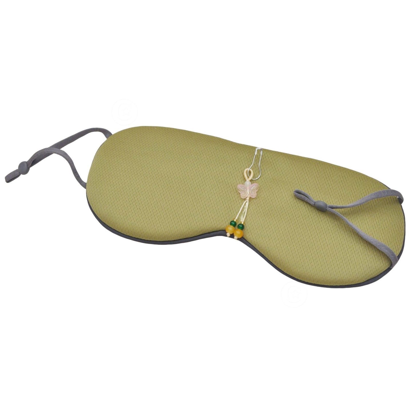Chinese Ins Style Eye Mask Won't Mess Up Your Hairstyle with Glass Butterfly