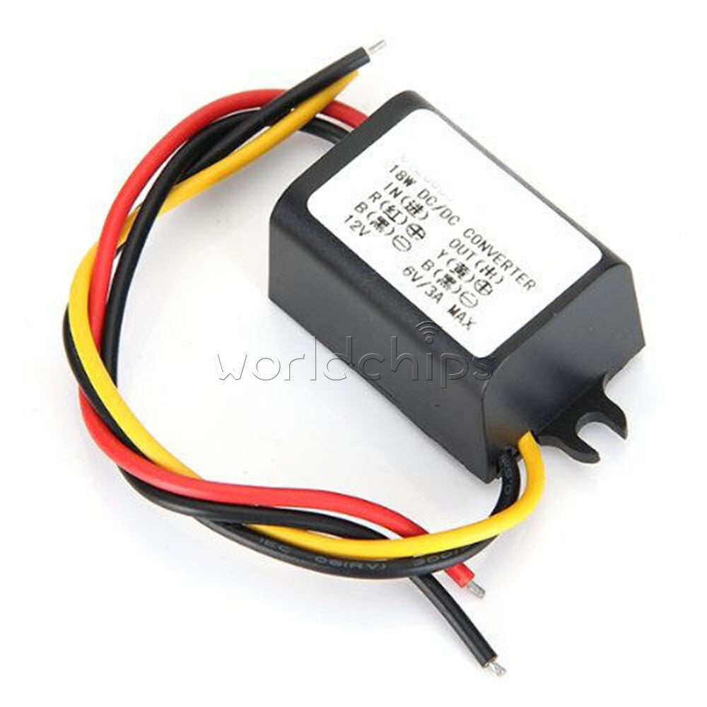 125PCS DC-DC 12V to 6V Buck Converter(No USB) Buck Converter Module
