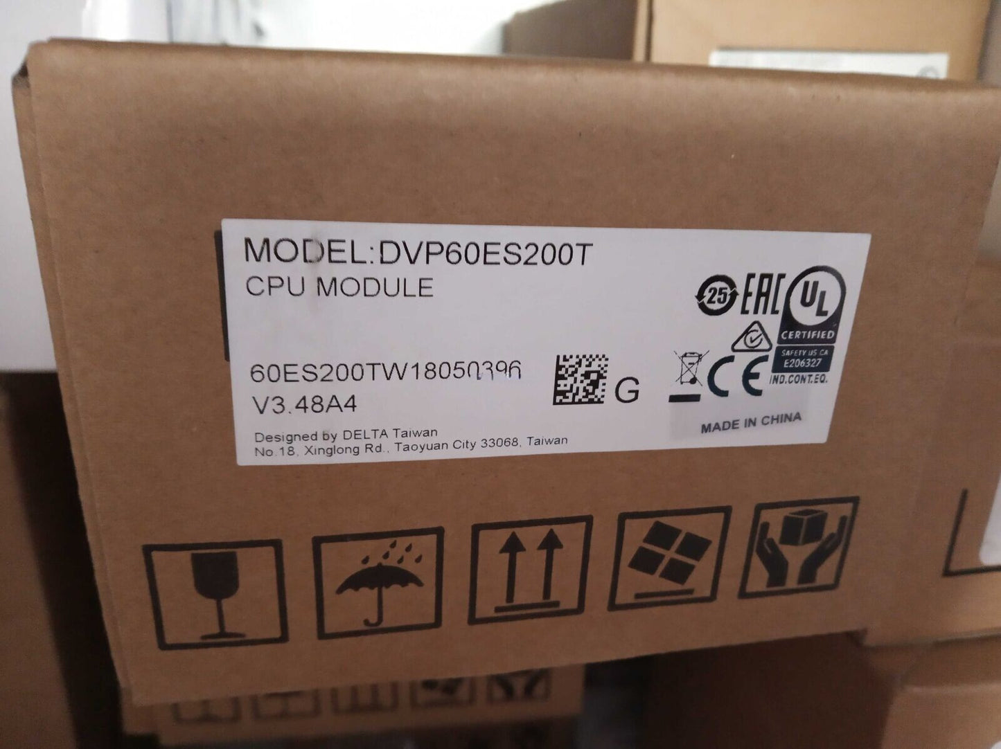 1pcs Delta DVP60ES200T PLC Processors