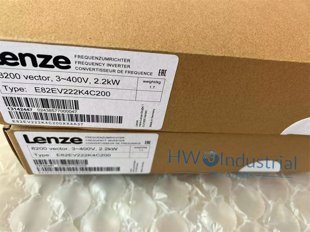 1/Piece E82EV222K4C200 E82EV222_4C200 3-400V 2.2KW LENZE Inverter