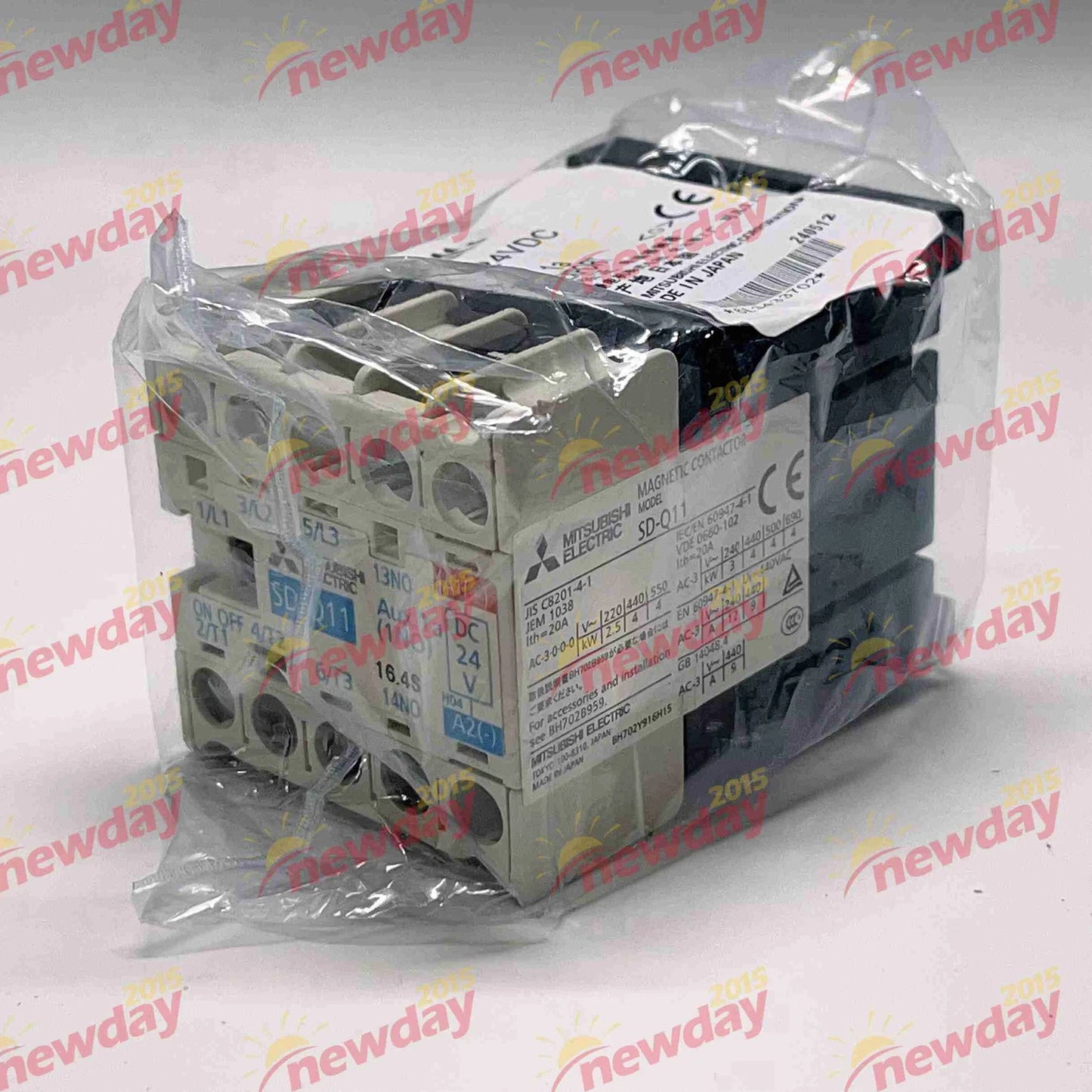 1pc Contactor SD-Q11 DC24V aux 1a NO