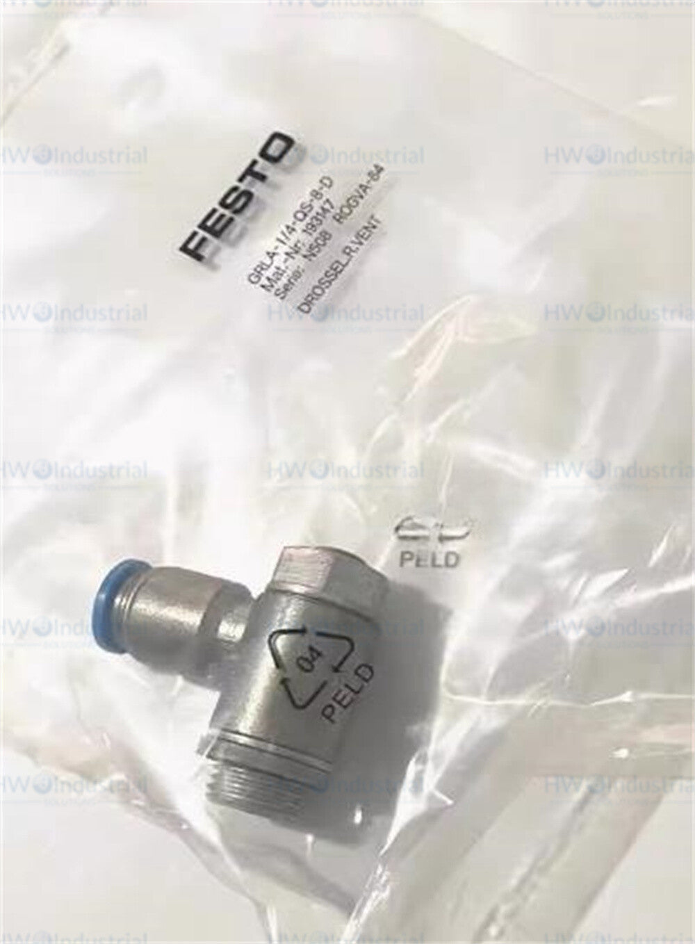 1/Piece FESTO FESTO Throttle Valve GRLA-1/4-QS-8-D 193147