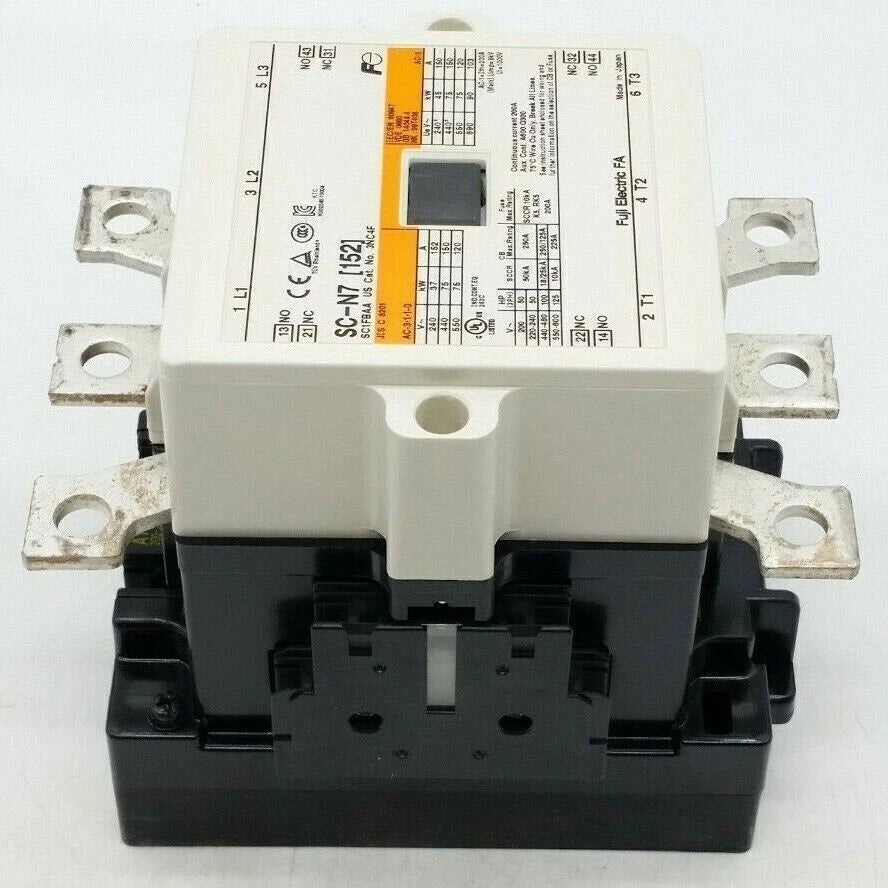 FUJI SC-N7 (152) 110V AC Contactor SCN7 ping# / #P