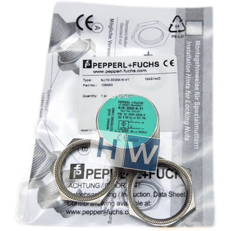 1PC P+F Proximity Switch NJ10-30GM-N-V1 Inductive Sensor