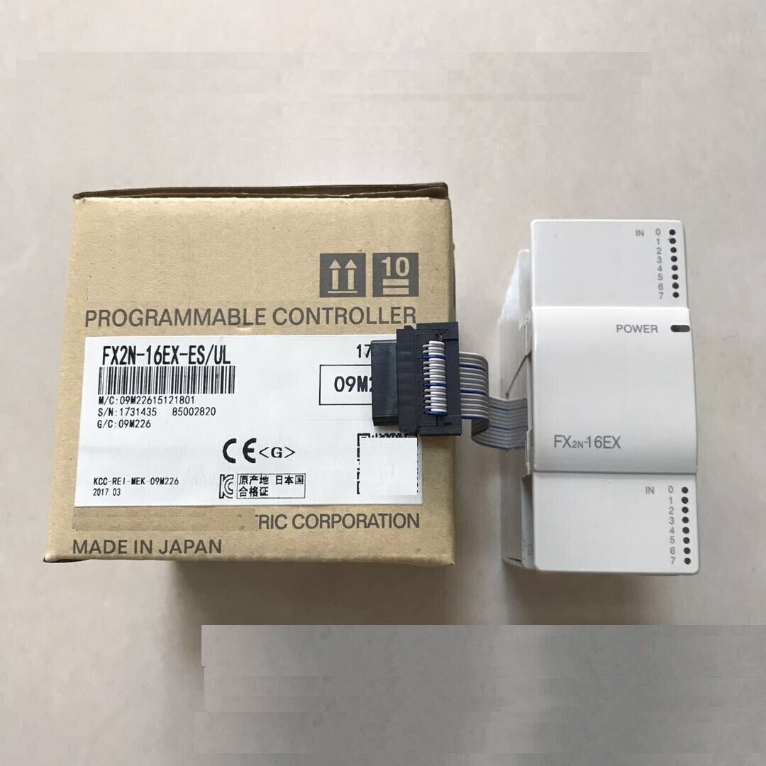 1pcs Mitsubishi PLC Module FX2N-16EX-ES/UL