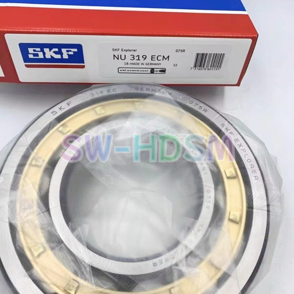 1PCS SKF NU 319 ECM Cylindrical Roller Bearing Freight Free
