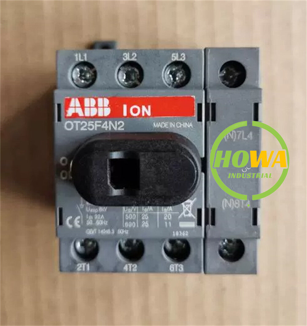 1/piece ABB Guide Rail Installation Isolation Switch OT25F4N2 25A