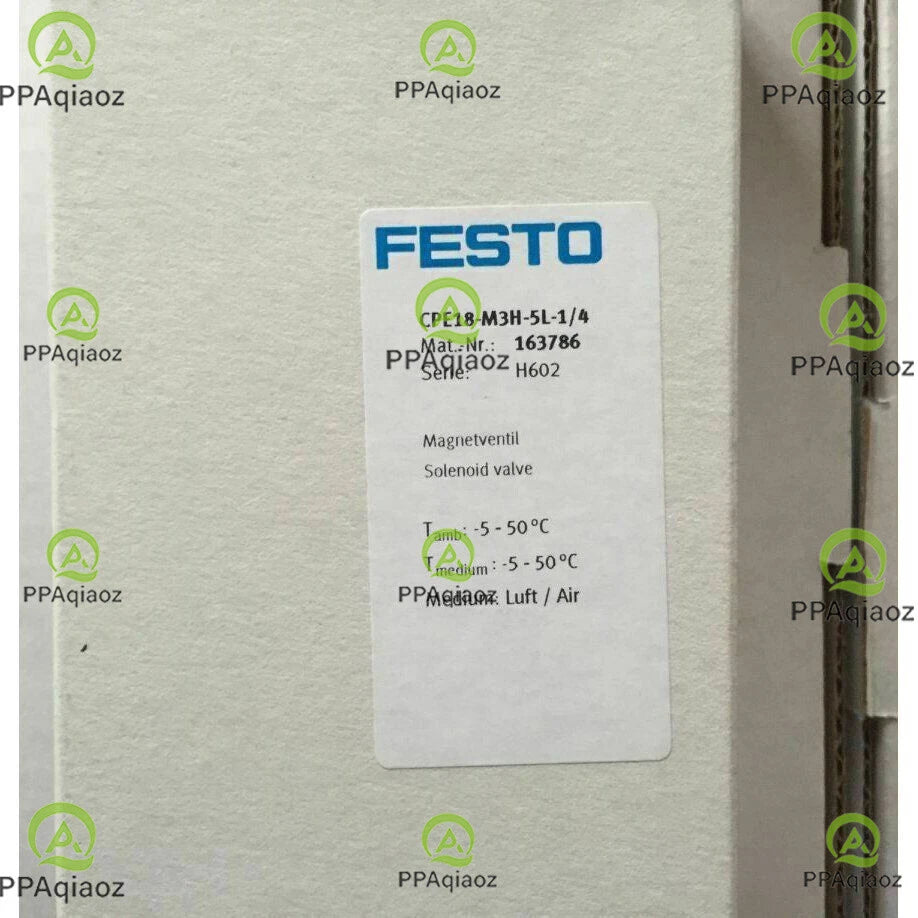 1PC Festo CPE18-M3H-5L-1/4 163786 Solenoid Valve Free Shipping