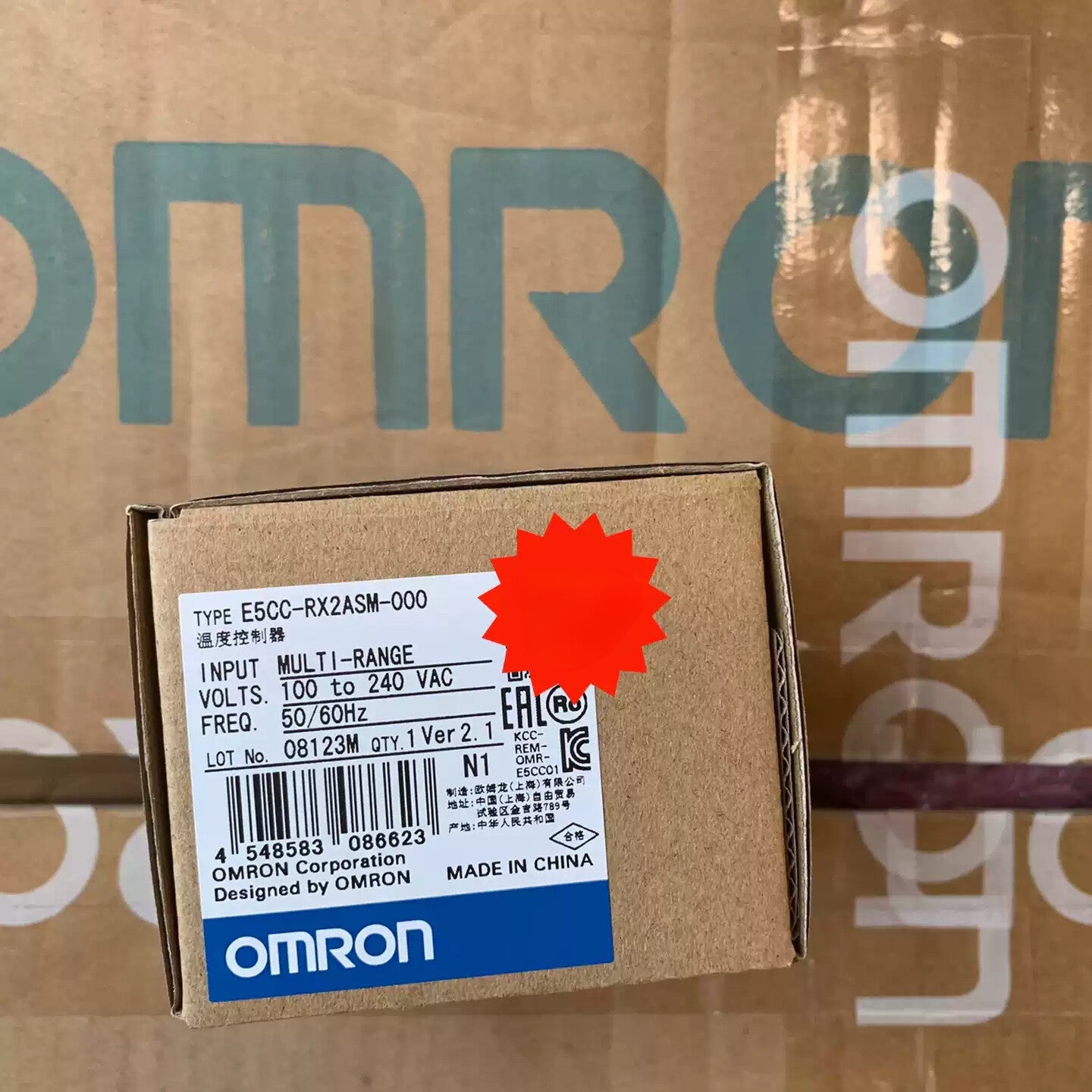 1pcs Omron E5CC-RX2ASM-000 Temperature Controller
