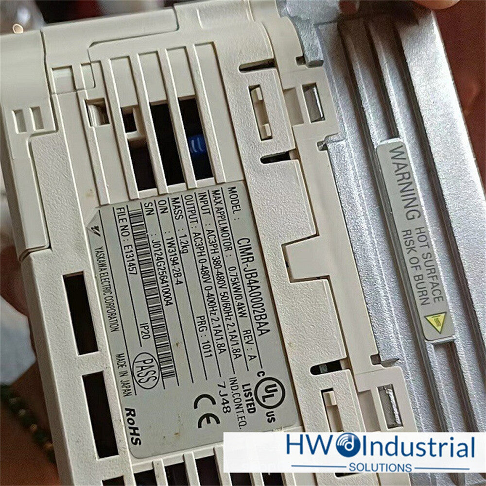 1/Piece CIMR-JB4A0002BAA YASKAWA A1000 Inverter 0.75KW/0.4KW 380V