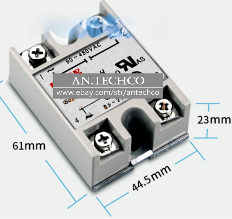 For FOTEK solid-state relay SSR-75AA-H 75A 80-250VAC