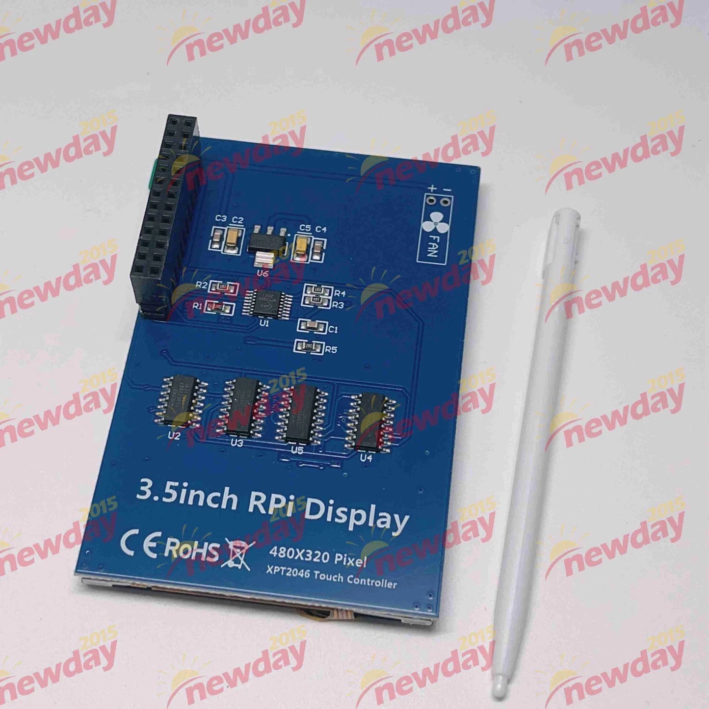 1X for Raspberry Pi 1/2/3/4 Pi Zero 3.5" TFT touchscreen SPI Display has Monitor