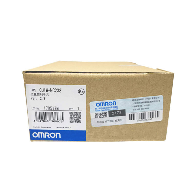 1X OMRON UNIT CJ1W-NC233 PLC Automation Controls MODULE