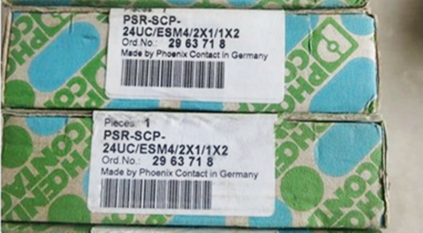 1pcs PHOENIX CONTACT PSR Safety Relay 2963718 PSR-SCP- 24UC/ESM4/2X1/1X2