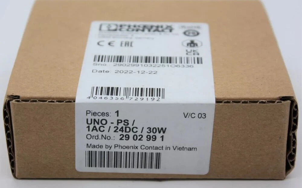 Phoenix Contact UNO-PS/1AC/24DC/ 30W 2902991 Power module #P
