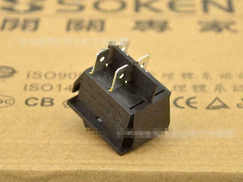 5pcs SOKEN RK1-01 16A/250VAC 4Pins Rocker Switch