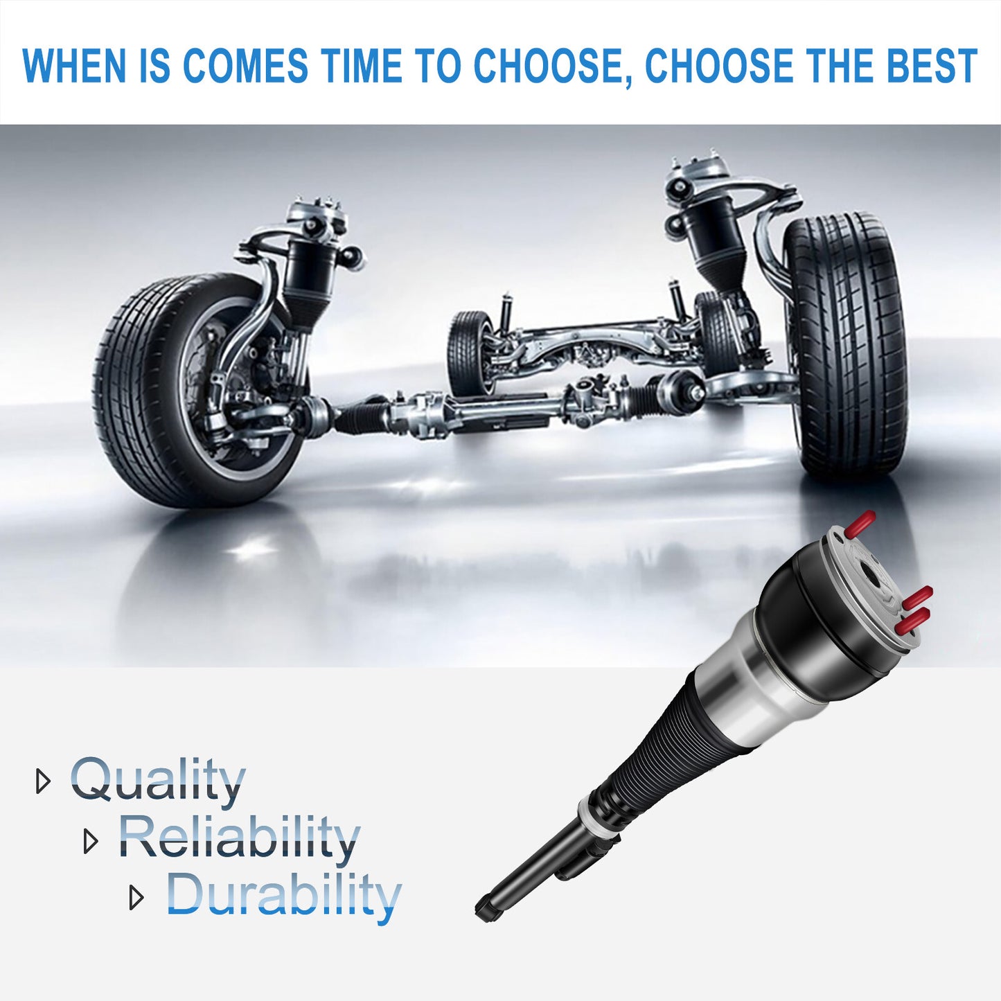Rear Right Air Suspension Shock For Mercedes W222 S550 S400 S560 S500 2013-2020
