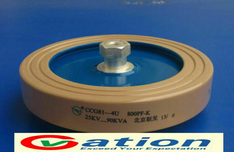 1x for CCG81-4U 800PF-K 25KV 90KVA high frequency voltage Ceramic Capacitor