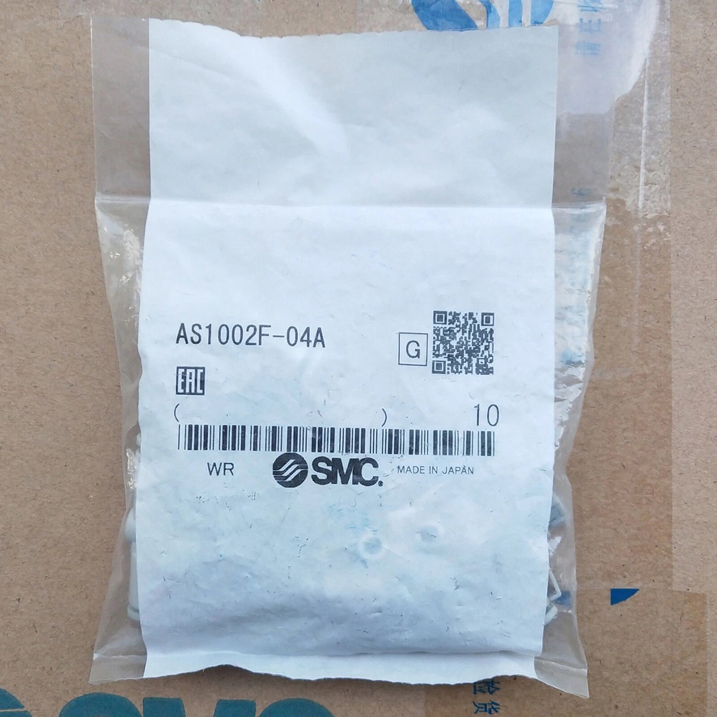 10pc SMC AS1002F-04A Throttle valve Free ship #P