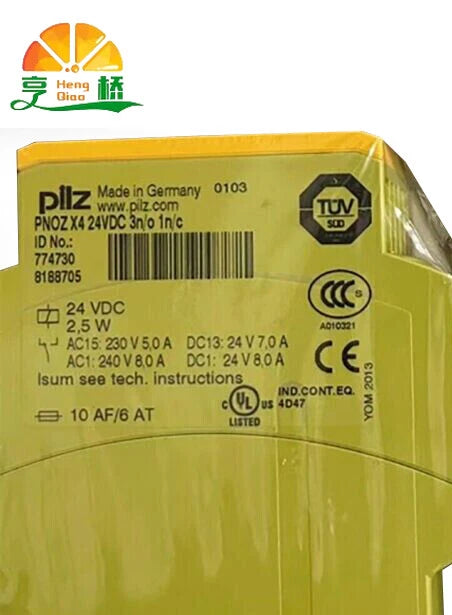 774730 1PC Sealed PILZ Safety Relay Module 774730 PNOZ X4 24VDC #P