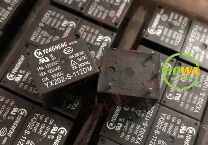 10/pieces YONGNENG 4-pin Electric Rice Pressure Cooker Relay YX202-S-112DM