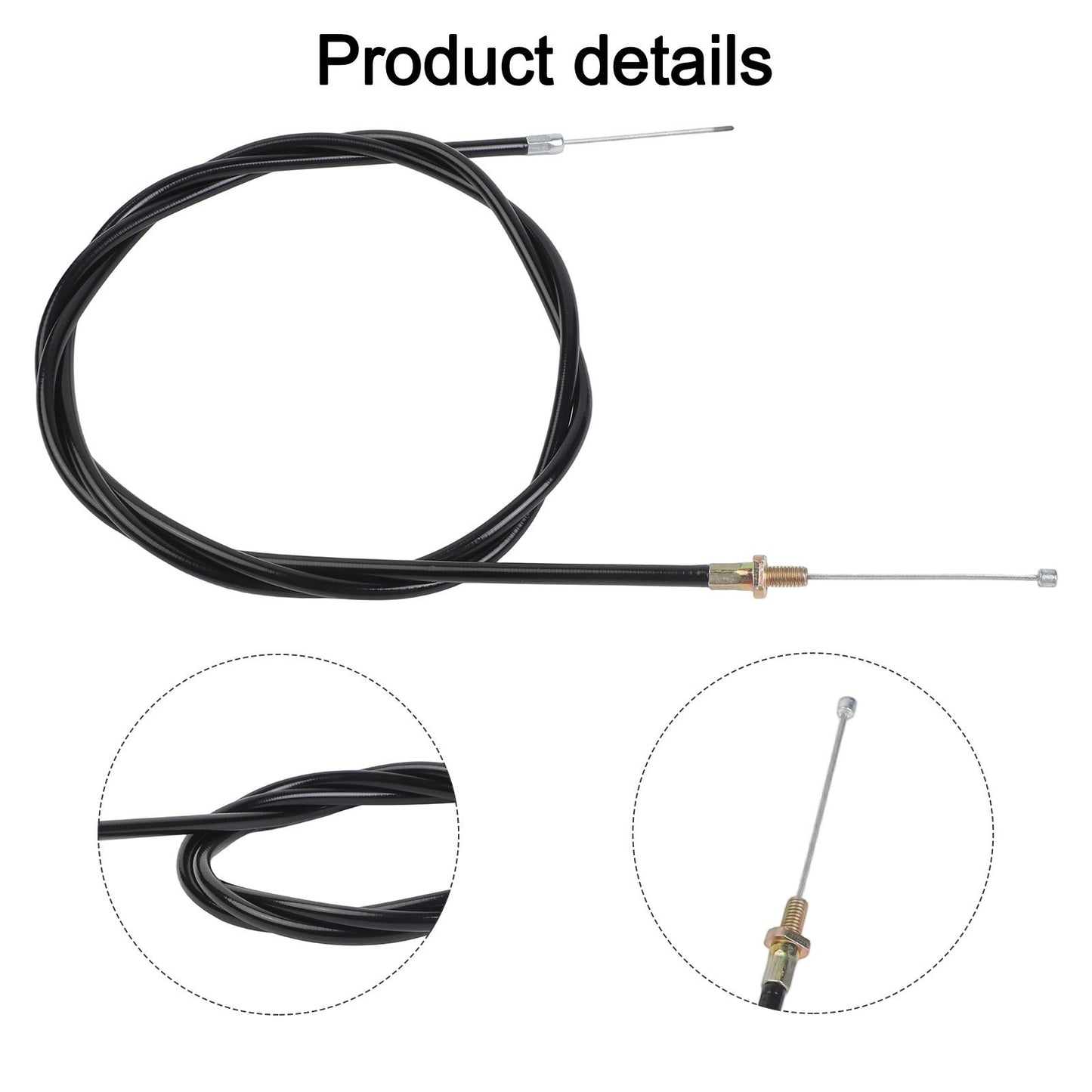 Throttle Cable Kit Compatible with For Multiquip for Whiteman Equipment