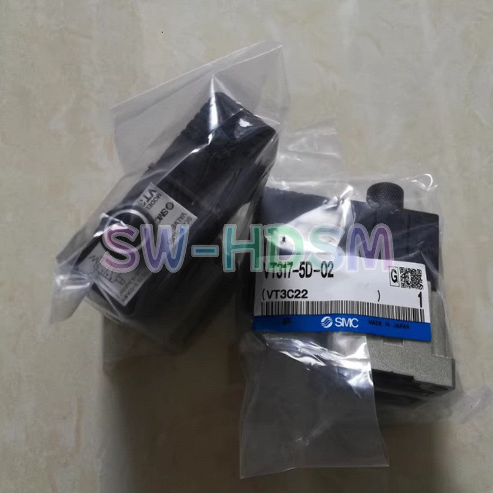 1PCS SMC VT317-5D-02 Solenoid Valve VT317-5D-02 Freight Free