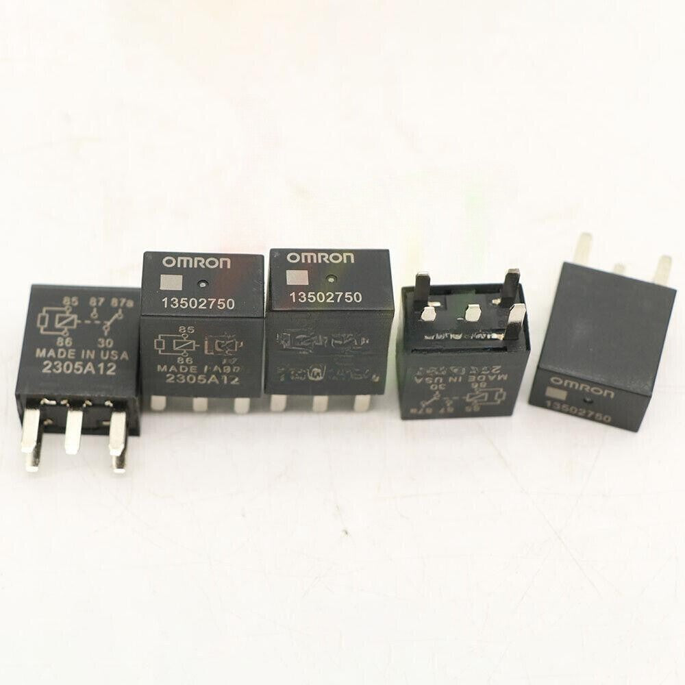 10Pcs 13502750 Omron Relay 5pin