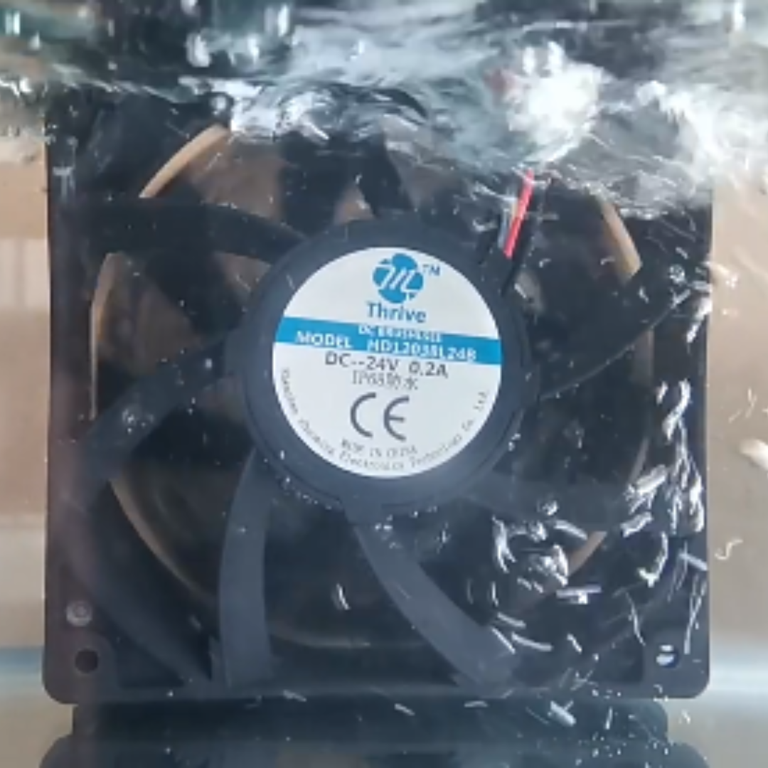 1/piece HD12038L12B 12CM 12038 48V 220V Humidifier IP68 Outdoor Waterproof Fan