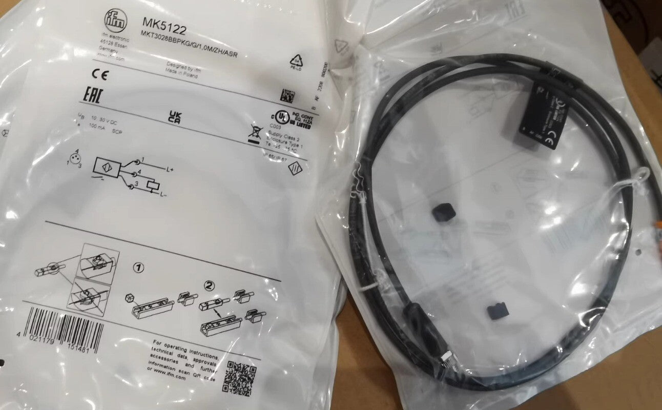 1pcs IFM MK5122 MKT3028BBPKG/G/1,0M/ZH/ASR Sensor