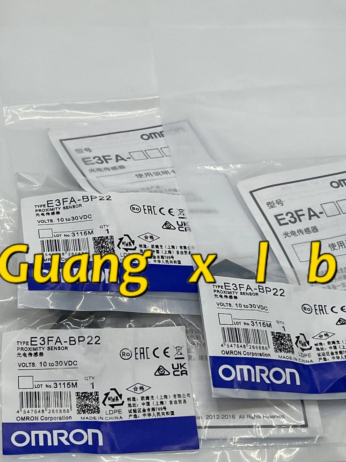 OMRON E3FA-BP22 Photoelectric Sensor One Free Shipping E3FABP22 #G #P