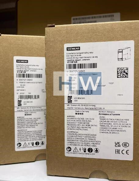 1Pc SIE-MENS 3SK1121-1AB40 SIRIUS Safety Relay Switchgear
