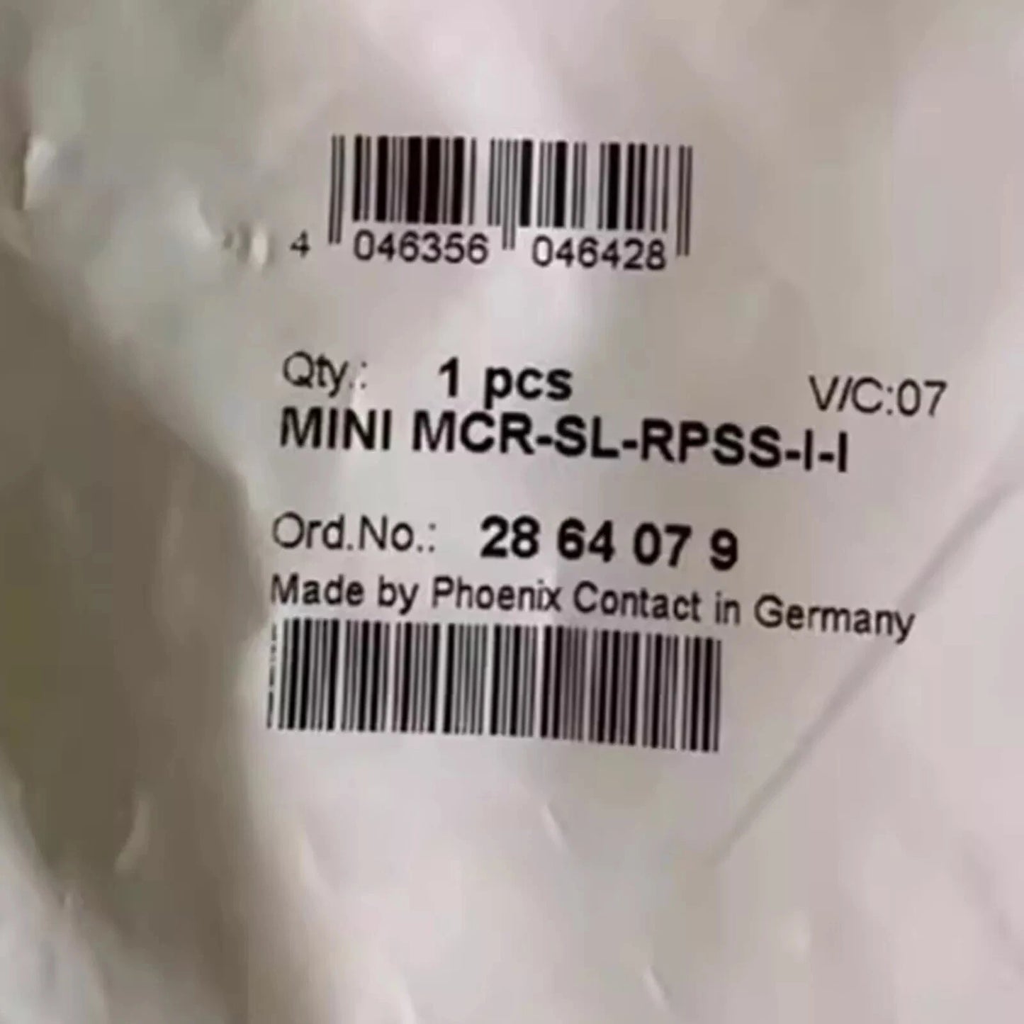 Phoenix Contact MINI MCR-SL-RPSS-I-I Feed Isolator 2864079 #P