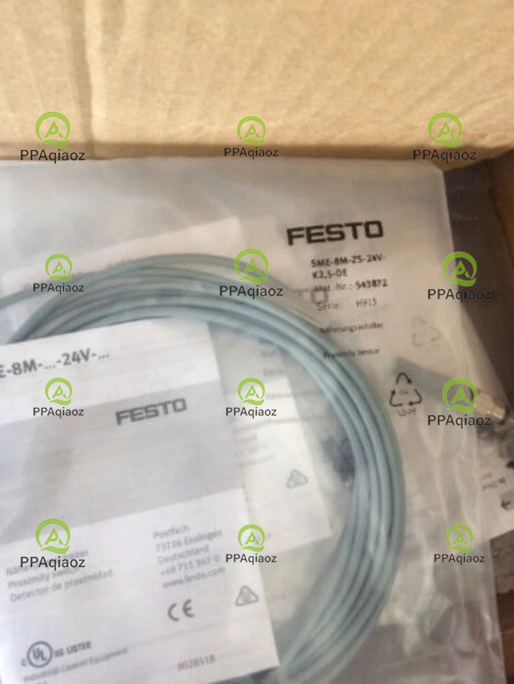 FESTO SME-8M-ZS-24V-K2,5-OE 543872 1PC Magnetic Switch Free Shipping