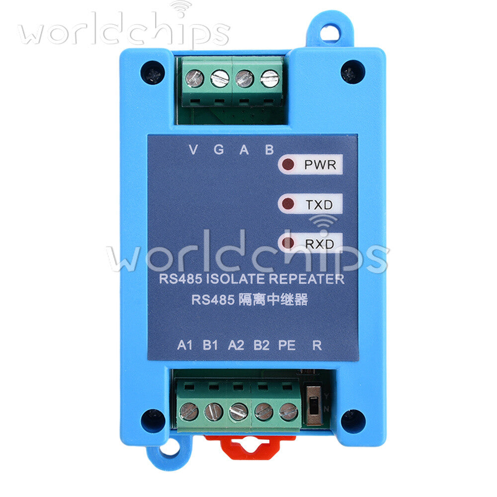 RS485 Wireless Transceiver Board Modbus RTU Module Communication Isolation DIN35